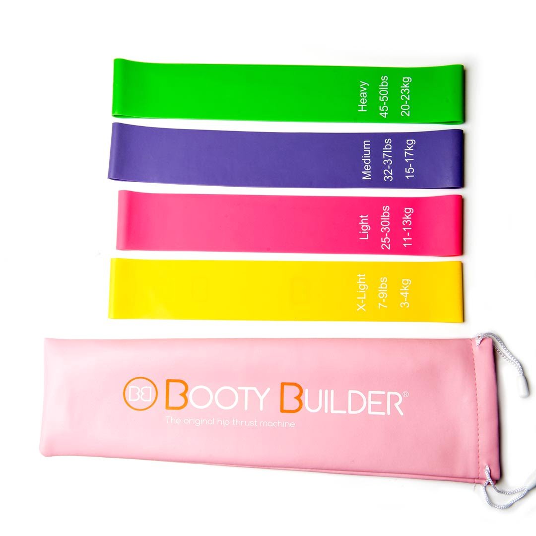 Booty Builder Mini Bands - Pack Of 4-Mini Bands-Pro Sports