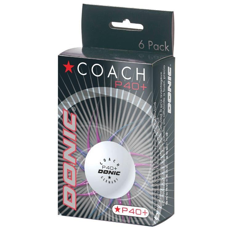 Donic P40+ Table Tennis Ball - * White - Pack of 3-Table Tennis Balls-Pro Sports