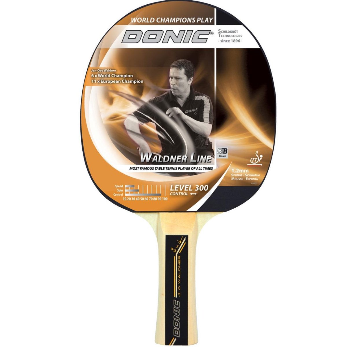 Donic Waldner 300 Table Tennis Racquet-Table Tennis Racquet-Pro Sports
