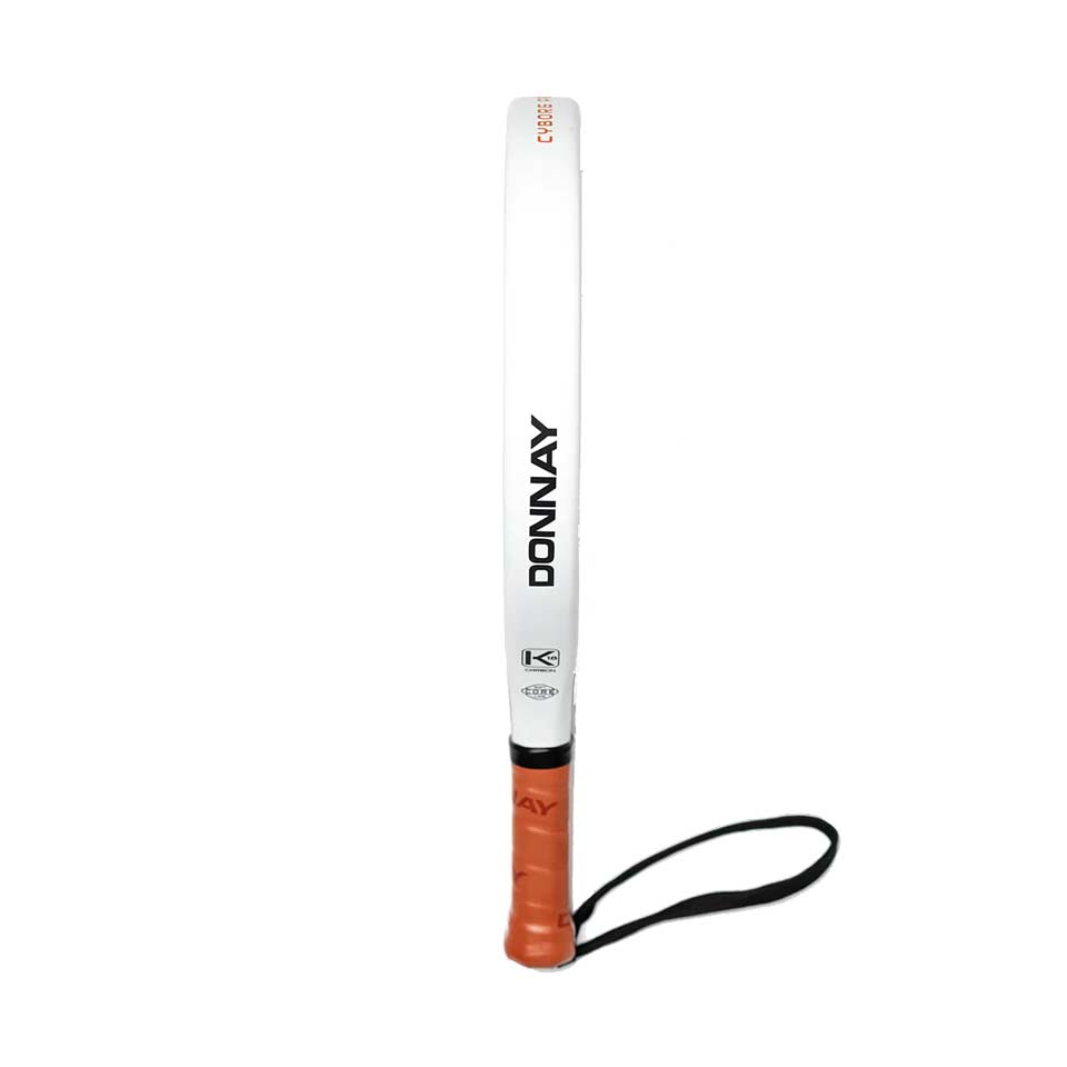 Donnay Cyborg Pro 18K Padel Racket - Iceman White-Padel Racket-Pro Sports