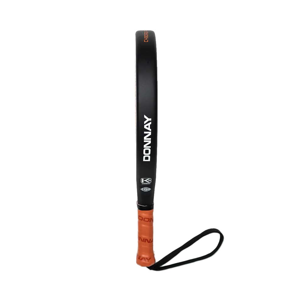 Donnay Cyborg Pro 18K Padel Racket - Pitch Black-Padel Racket-Pro Sports