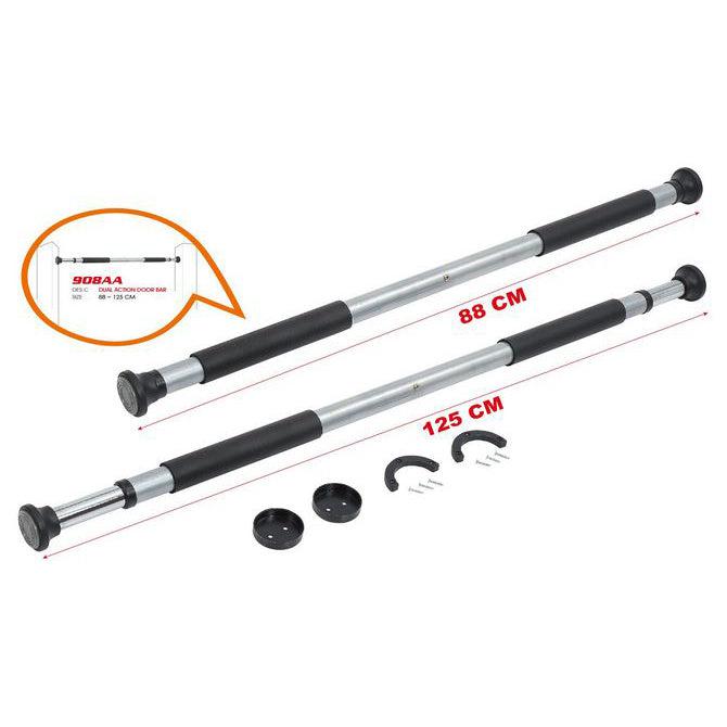 Dual Action Door Pull up Bar - 125 cm-Pull Up Bar-Pro Sports