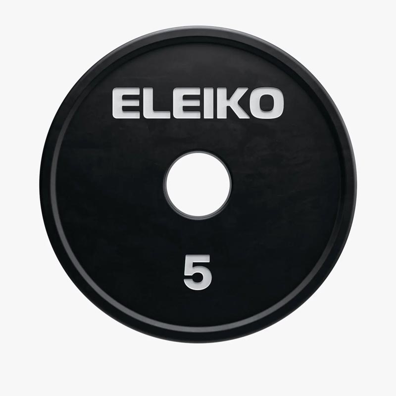 Eleiko Change Plate Black - 5 kg-Fractional Plates-Pro Sports