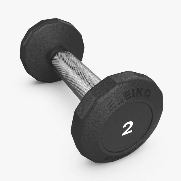 Eleiko Fixed Evo Dumbbell - 2 kg-Hex Dumbbells-Pro Sports