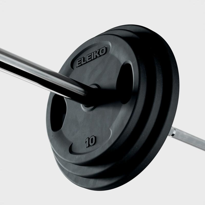 Eleiko Grip Rubber Plate - 10 kg-Weight Plates-Pro Sports