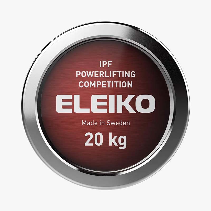 Eleiko IPF Powerlifting Competition Bar - 20 kg-Powerlifting Bar-Pro Sports