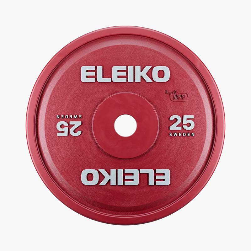 Eleiko IPF Powerlifting Competition Plate - 25 kg-Weight Plates-Pro Sports