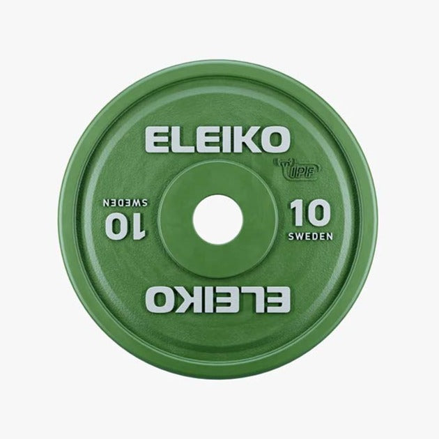 Eleiko IPF Powerlifting Competition Plates and Bar Bundle-Weight Plates Set-Pro Sports