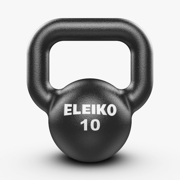Eleiko Kettlebell - 10 kg-Cast Iron Kettlebell-Pro Sports