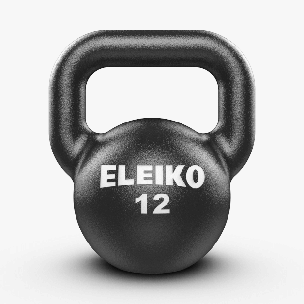Eleiko Kettlebell - 12 kg-Cast Iron Kettlebell-Pro Sports