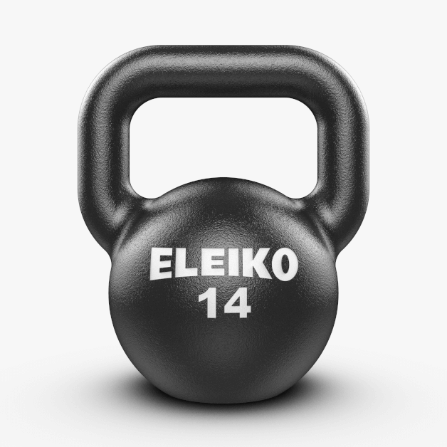 Eleiko Kettlebell - 14 kg-Cast Iron Kettlebell-Pro Sports