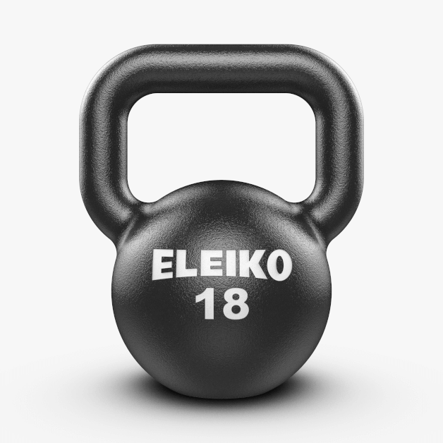 Eleiko Kettlebell - 18 kg-Cast Iron Kettlebell-Pro Sports