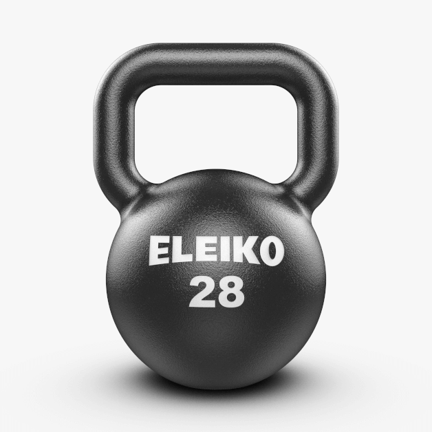 Eleiko Kettlebell - 28 kg-Cast Iron Kettlebell-Pro Sports
