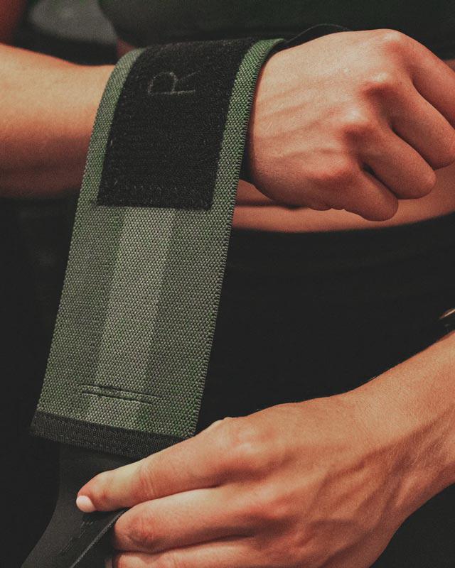 Eleiko WL Wrist Wraps - Pine Green-Wrist Wrap-Pro Sports