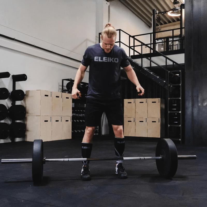 Eleiko XF Bumper Plates and 15 kg Bar Bundle