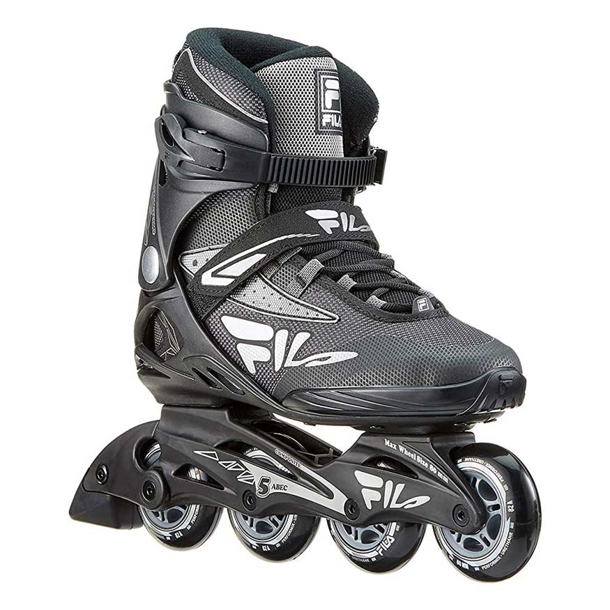 Fila Skates Inline Skates Legacy Comp - Black/Grey-Inline Skates-Pro Sports