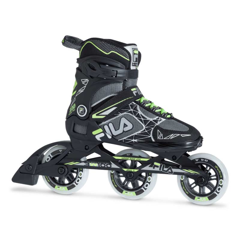 Fila Skates Inline Skates Legacy Pro 100 Lady - Black/Green-Inline Skates-Pro Sports