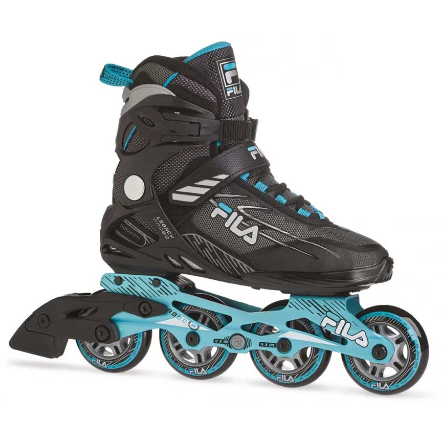 Fila Skates Inline Skates Legacy Pro 80 Lady - Black/Light Blue-Inline Skates-Pro Sports