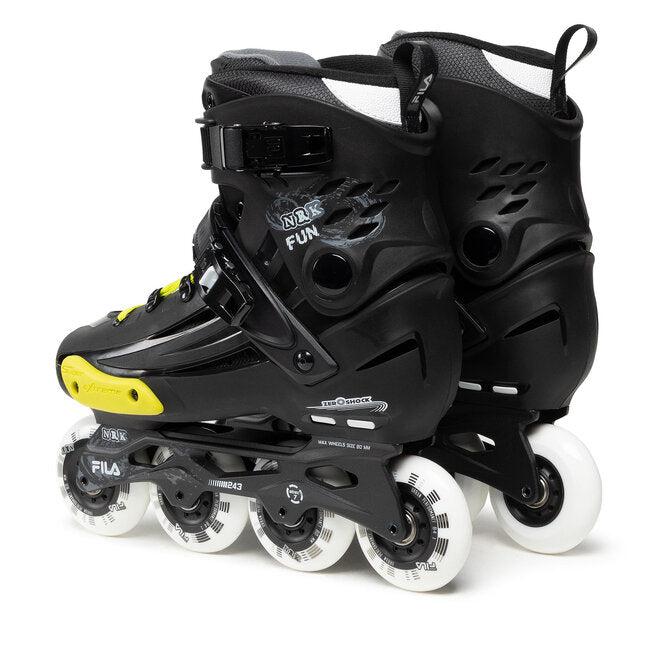 Fila Skates Inline Skates NRK Fun Black/Yellow/Magenta