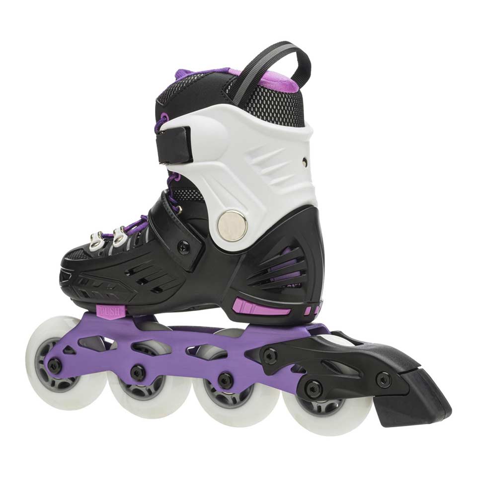 Fila Skates Inline Skates NRK Junior Girl - Black/Violet/Pink-Inline Skates-Pro Sports