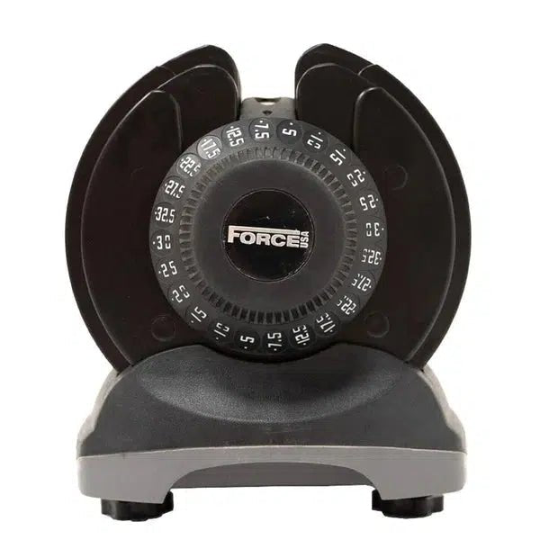 Force USA DialTech Elite 32.5 kg Adjustable Dumbbell-Adjustable Dumbbells-Pro Sports