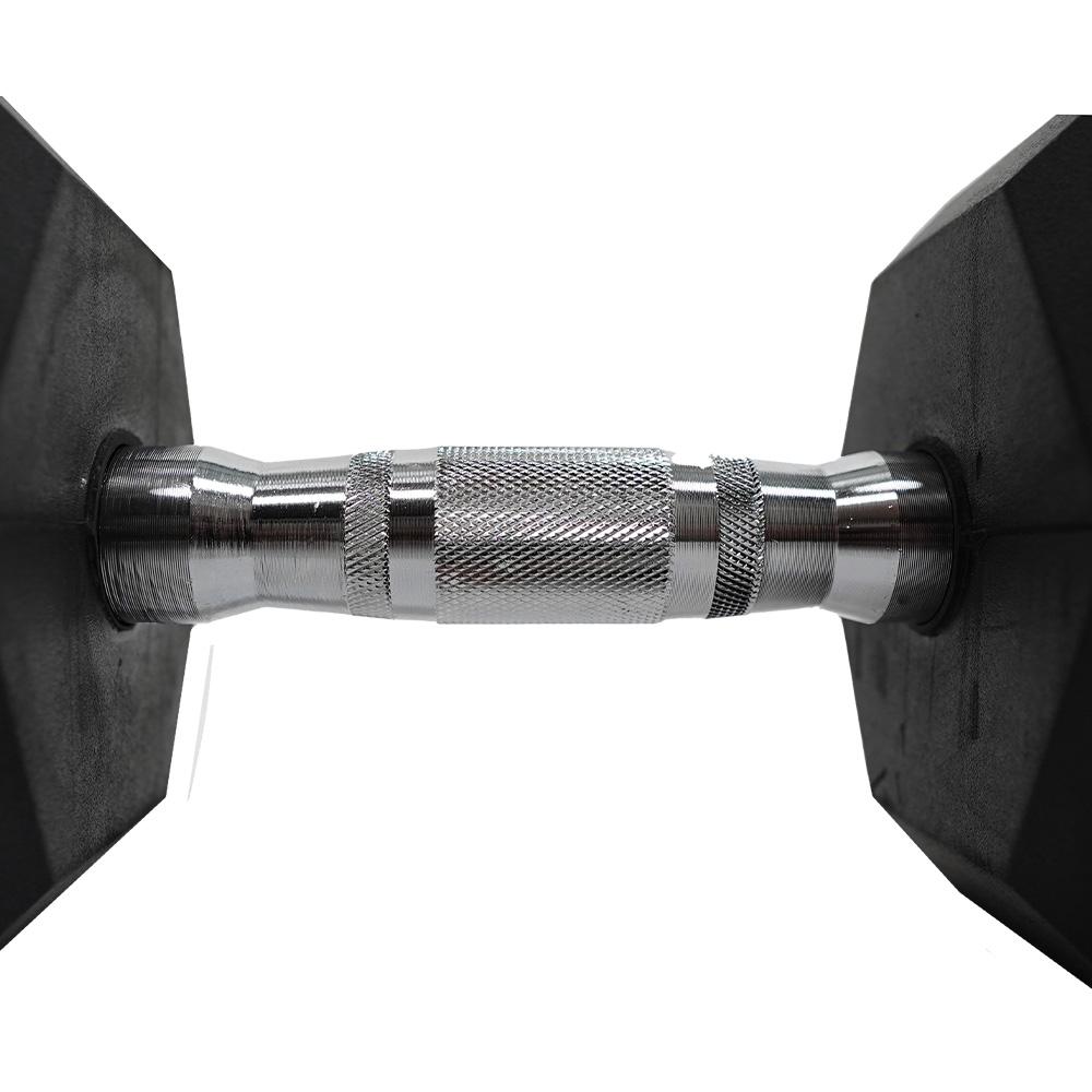 Force USA Rubber Hex Dumbbell - 10 kg Pair-Hex Dumbbells-Pro Sports