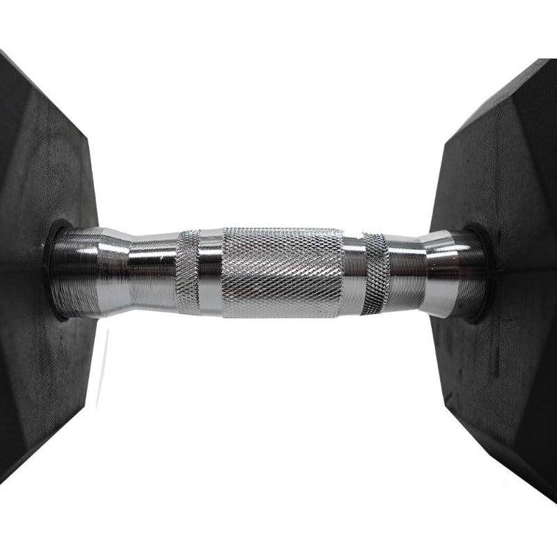 Force USA Rubber Hex Dumbbell - 25 kg Pair-Hex Dumbbells-Pro Sports