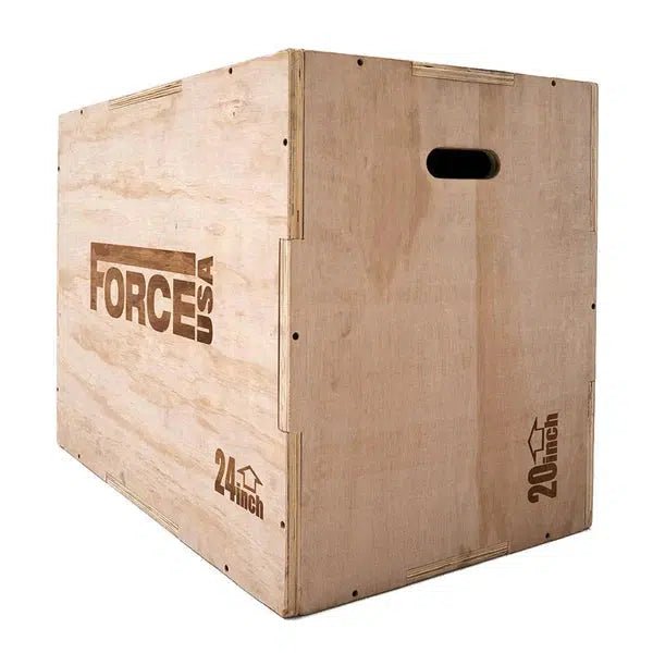 Force USA Wooden Plyo Box 3 in 1-Plyo Box-Pro Sports