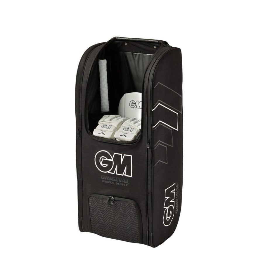 GM Original Wheelie Duffle Bag - Black-Kit Bags-Pro Sports