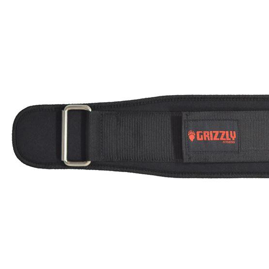 Grizzly 5 inch Red Soflex Neoprene Weight Belt-Lifting Belt-Pro Sports