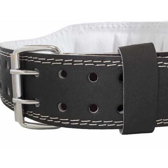 Grizzly 6 inch Enforcer Padded Genuine Leather Pro Weight Belt-Lifting Belt-Pro Sports