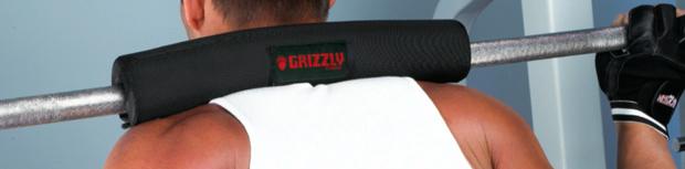 Grizzly Fitness 15" Premium Bar Pad for Weight Lifting-Bar Pad-Pro Sports