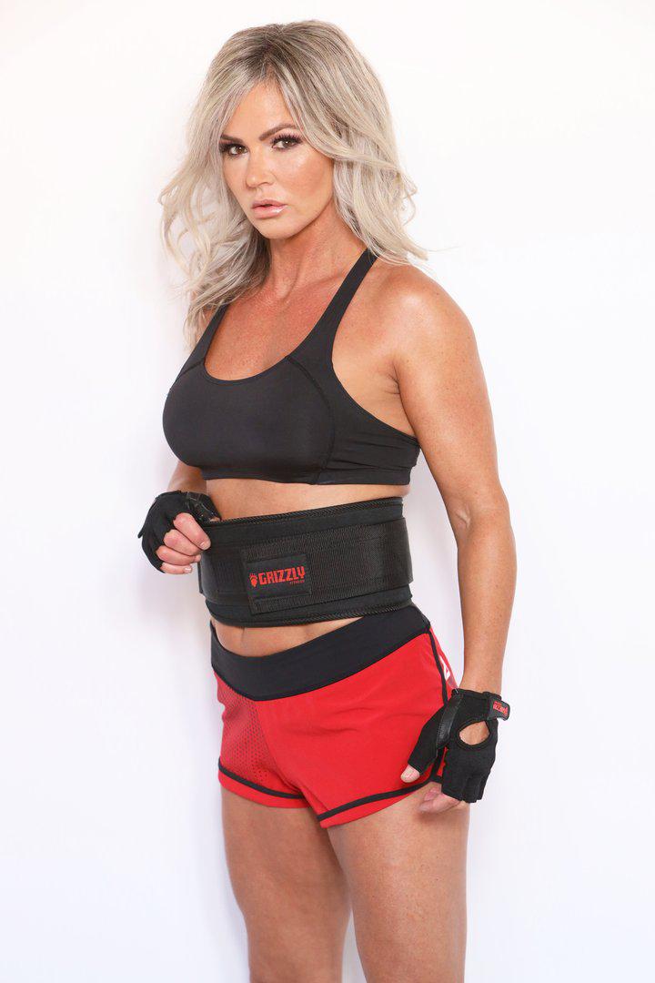 Grizzly Fitness 4" Bear Hugger Nylon Pro Weight Training Belt-Lifting Belt-Pro Sports