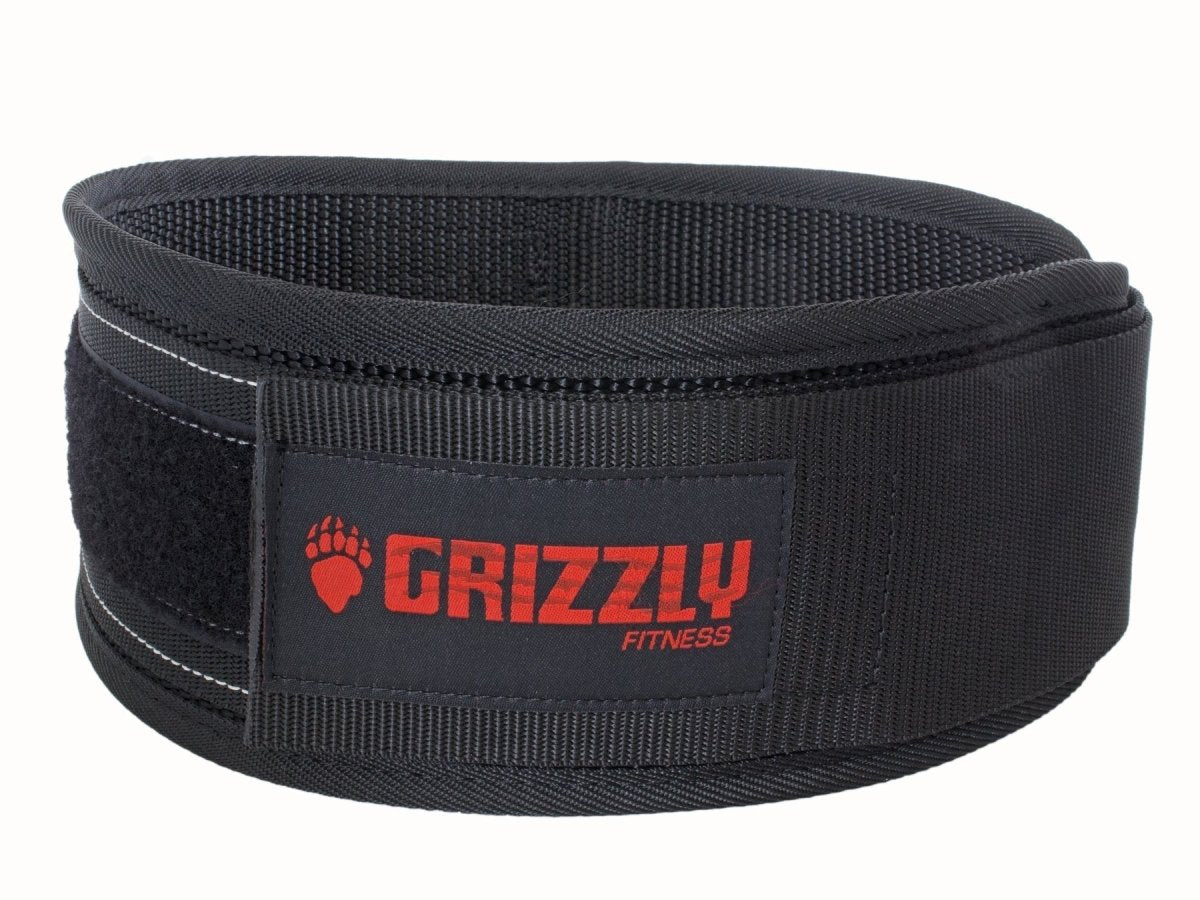 Grizzly Fitness 6" Bear Hugger Nylon Pro Weight Training Belt-Lifting Belt-Pro Sports