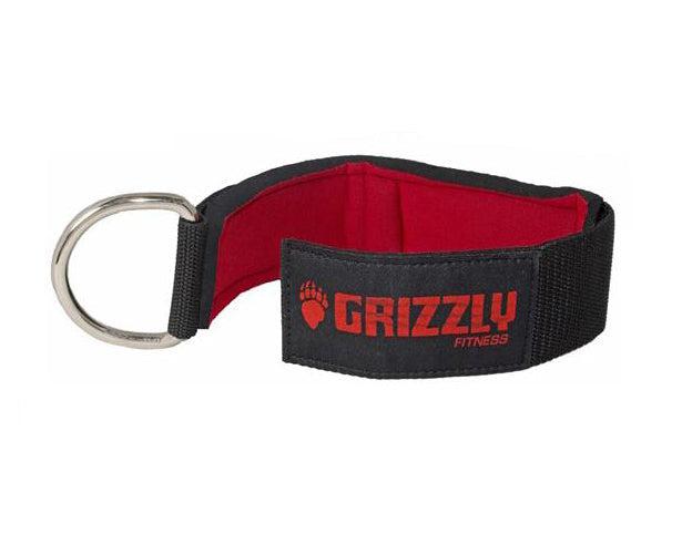 Grizzly Fitness Premium 2" Padded Neoprene Ankle Straps - Single-Lifting Strap-Pro Sports