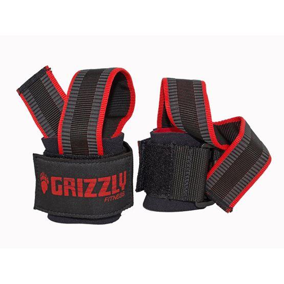 Grizzly Fitness Super Grip Deluxe Pro Weight Lifting Straps with Wrist Wraps-Lifting Strap-Pro Sports