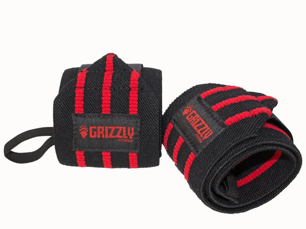 Grizzly Heavy Duty Red Line Wrist Wrap - 20 inches-Wrist Wrap-Pro Sports