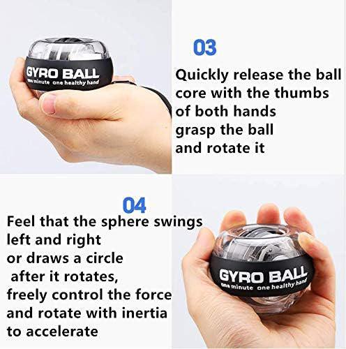 Gyro Ball Wrist Exerciser - Steel-Gyro Ball-Pro Sports