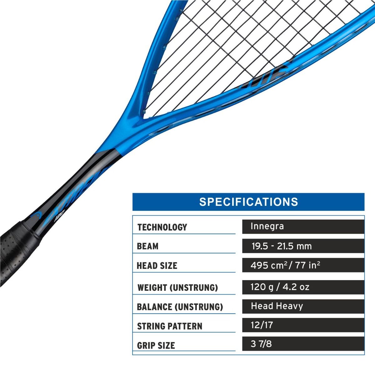 Head Extreme 120 Squash Racquet