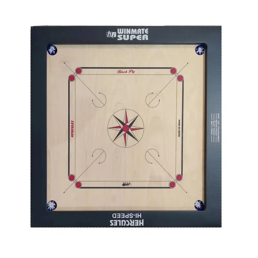 Hercules Birch Ply Winmate Super - 6mm-Carrom Board-Pro Sports