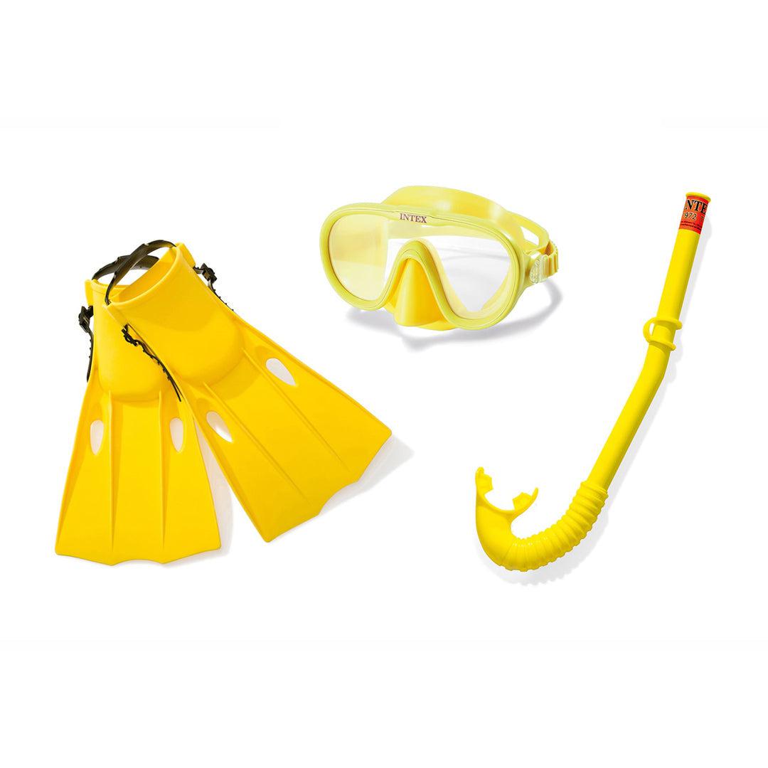 Intex Master Class Swim Set with Flippers 8 years+-Swim Set-Pro Sports