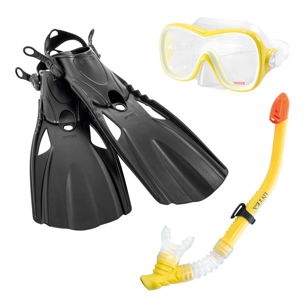 Intex Rider Sports Set with Flippers 8 years+-Swim Set-Pro Sports