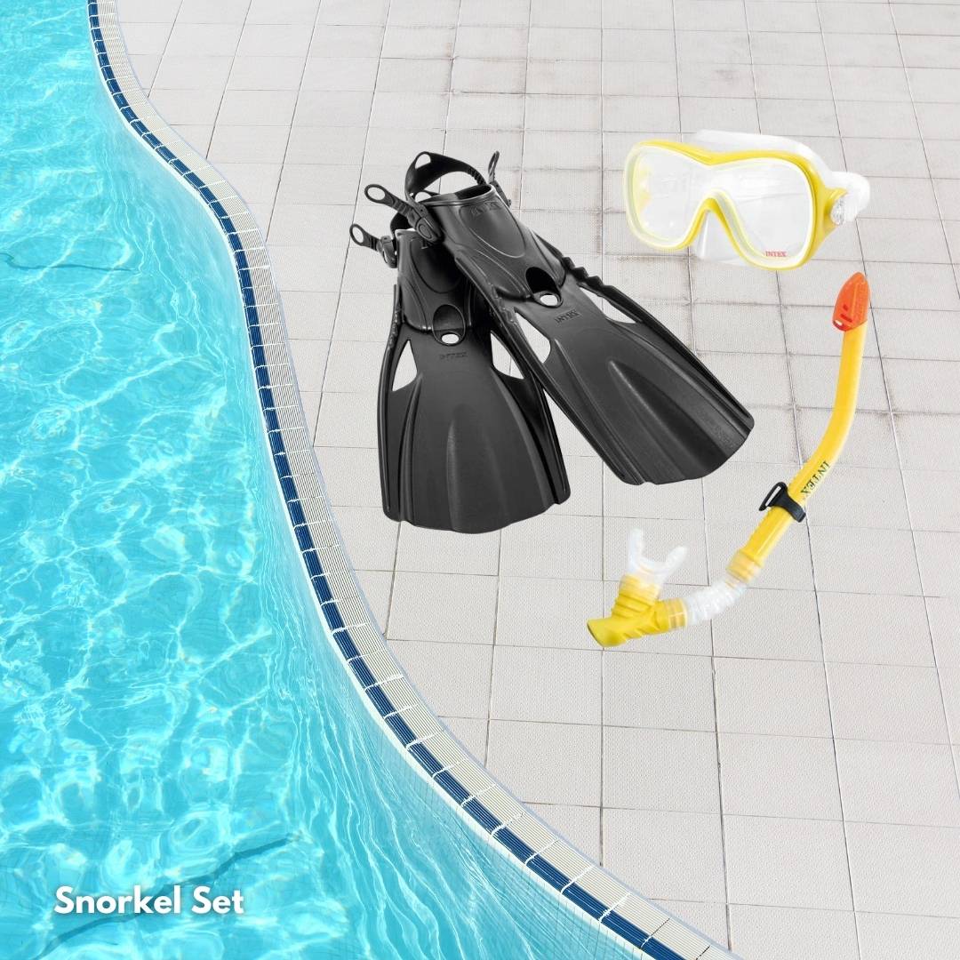 Intex Rider Sports Set with Flippers 8 years+-Swim Set-Pro Sports