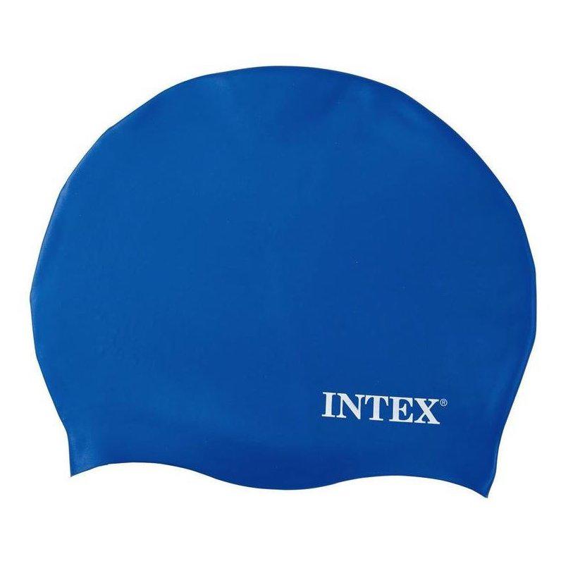 Intex Silicone Swim Cap 8 years+-Swimming Cap-Pro Sports