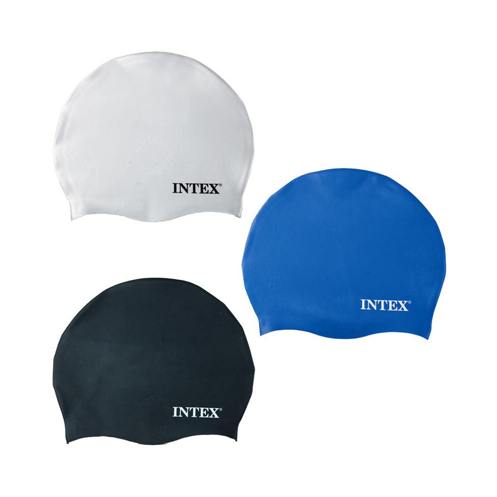 Intex Silicone Swim Cap 8 years+-Swimming Cap-Pro Sports