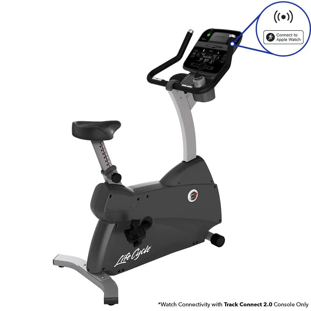 Life Fitness C3 Upright Lifecycle Bike - Track Console