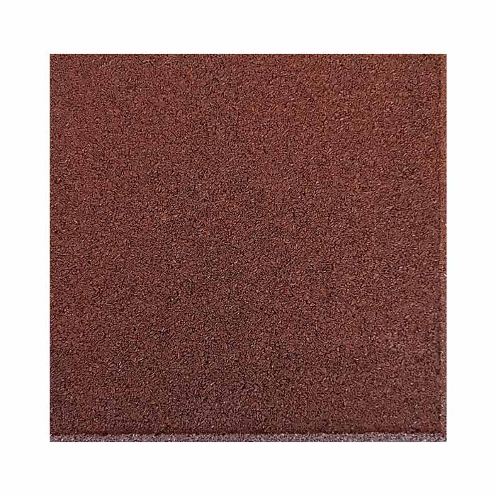 Light Red Recycled Rubber Gym Flooring Tiles - 50x50x2 cm - Set of 4-Gym Flooring-Pro Sports