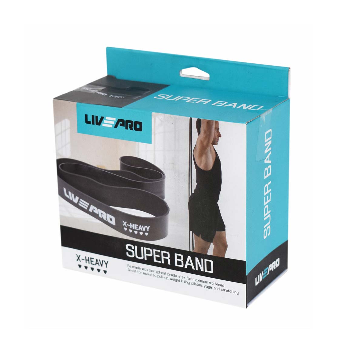 LivePro Super Band - X-Heavy 65-170 lb-Resistance Bands-Pro Sports