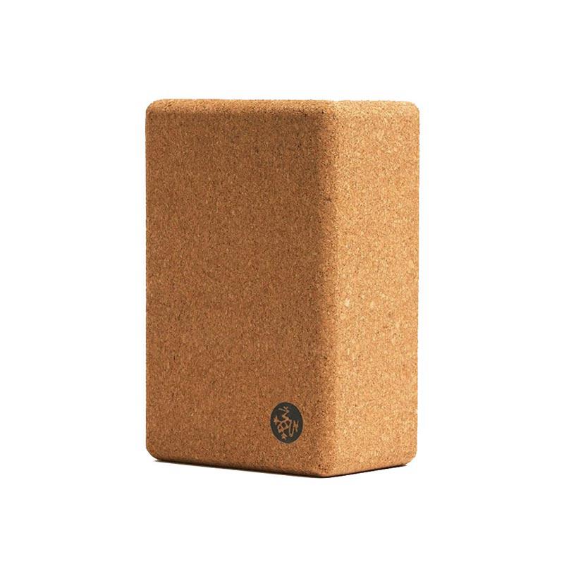 Manduka Cork Yoga Block - 4 inch-Yoga Block-Pro Sports