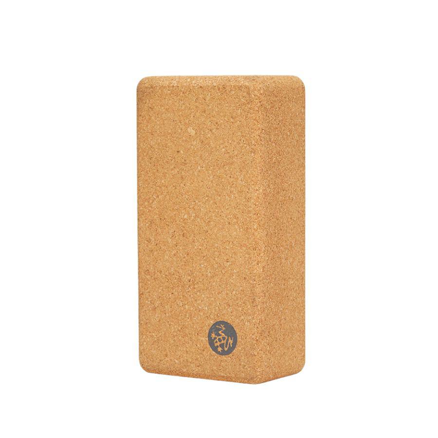 Manduka Lean Cork Yoga Block - 3 inch-Yoga Block-Pro Sports